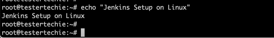 Jenkins Setup on Linux